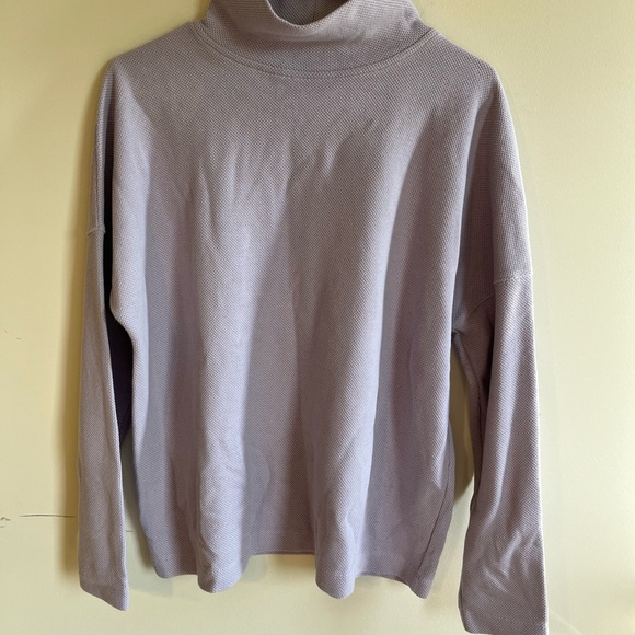 Lavender Vineyard Vines Mock Neck Pullover - Picture 4 of 8